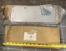 NEW (2) FALCON Commercial Door Closer Aluminum SC17A PLATES ONLY W/SCREWS