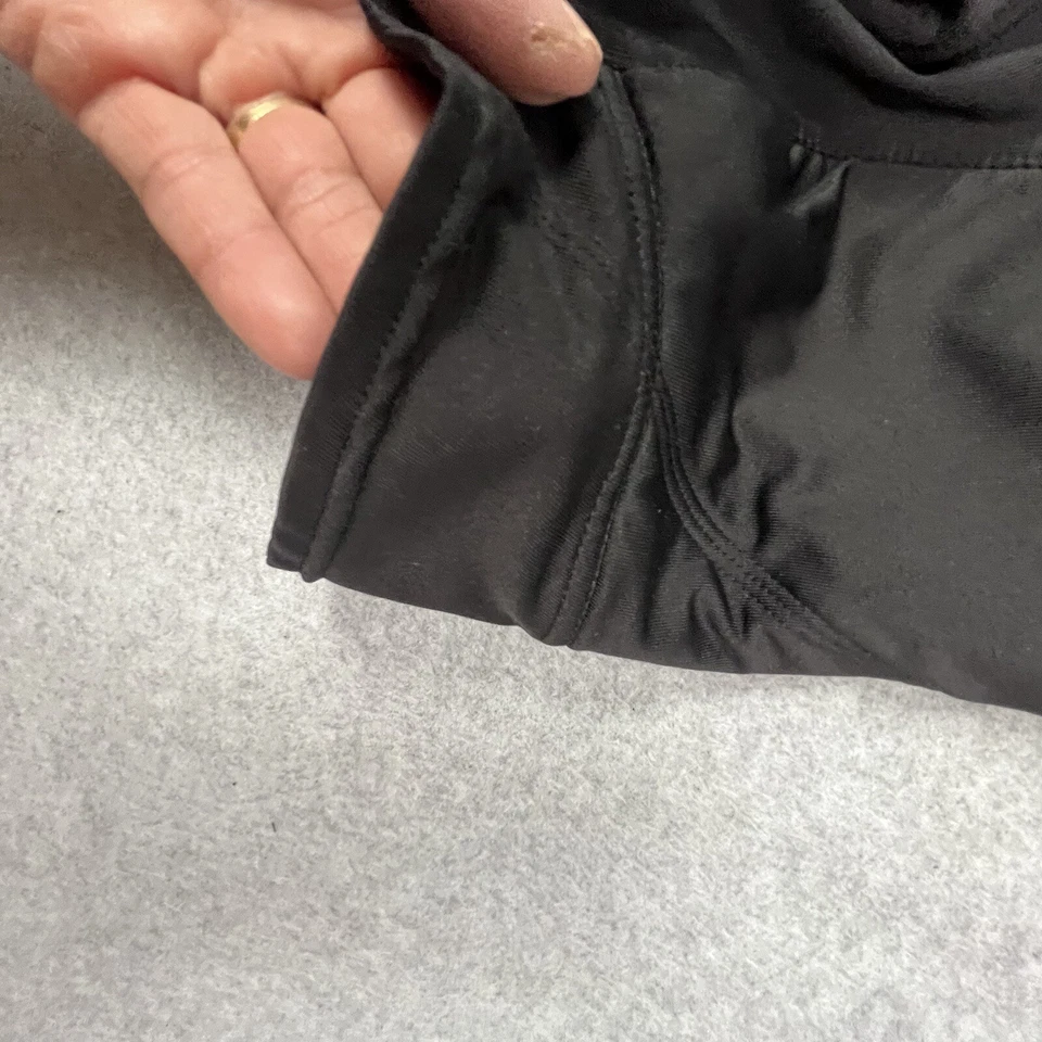 Pantalones cortos acolchados Easton para hombre grandes negros Foto 2 de 4