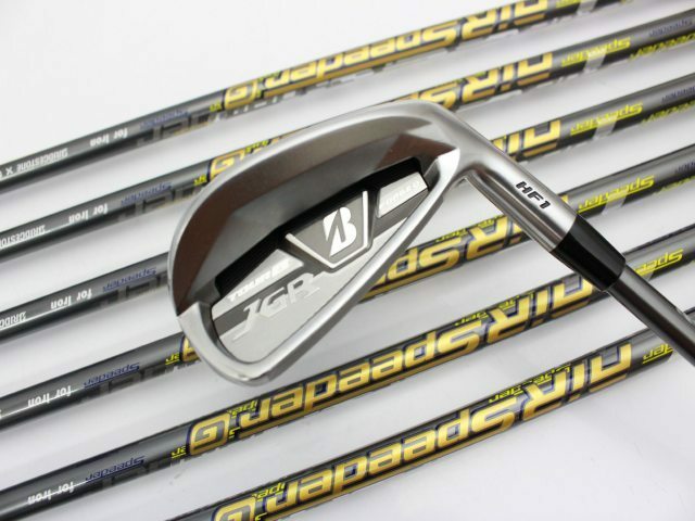 Golf iron set Bridgestone Tour B JGR HF1 Air speeder G Flex