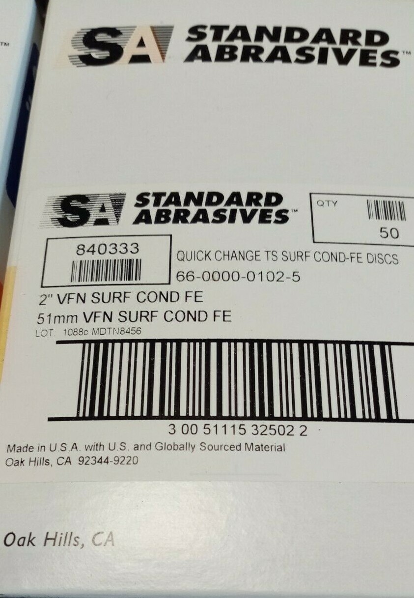 Standard abrasives 840333 - Disque A/O très fin TS, Ø 51mm
