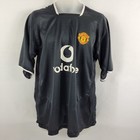 Manchester United Soccer Jersey FC Football Club Vodafone SS Shirt Mens XL