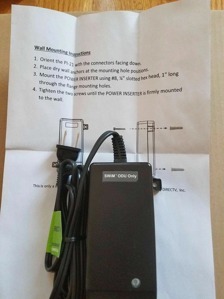 DirecTV PI21R3-16 21V Power Inserter For SWM LNBS SL3 SL5 KA/KU/Green MRV AT&T - Image 2 of 4