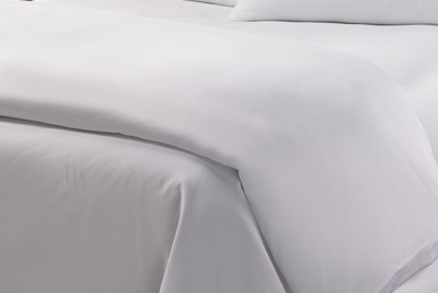 EINFACHE WEISSE KING SIZE SPANNBETTLAKEN 50/50 PFLEGELEICHT POLYCOTTON 10'' KARTONAUFLÖSUNG