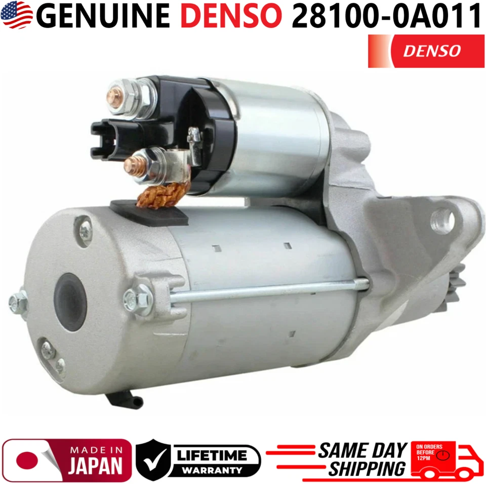 Motor de arranque DENSO para Toyota Lexus Scion 2002-2010, 28100-0A011 GENUINO Foto 3 de 4