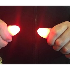 2/4/6PCS LED Light Up Finger Lights Magic Thumb Glow Flashing Party Trick U.K