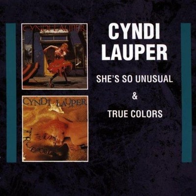 Cyndi Lauper  - She's So Unusual / True Colors - 2 CDs
