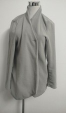 Grau Mantel Jacke Gr S