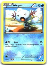 Wooper 21/116 Common Plasma Freeze Pokemon Lightly Played on eBay