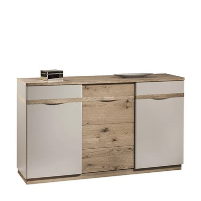 Klassische Kommode Vitrine Kommoden Vitrinen Kommodenschrank Schrank Como CM-K3 - Bild 1 von 4