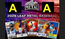 MAVRICK RIZY 2026 Leaf Metal Hobby 1 case 10 box break A