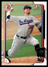 Andrew Sopko 2015 Bowman Draft #87 Dodgers MLB READ FREE SHIPPING AutographDen