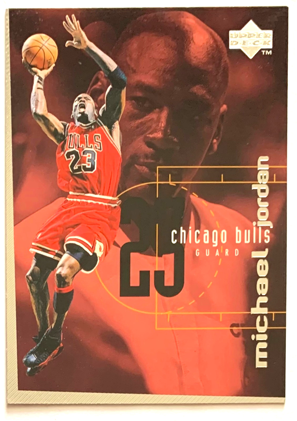 1998-99 Upper Deck Checklist  Michael Jordan #174 Chicago Bulls HOF