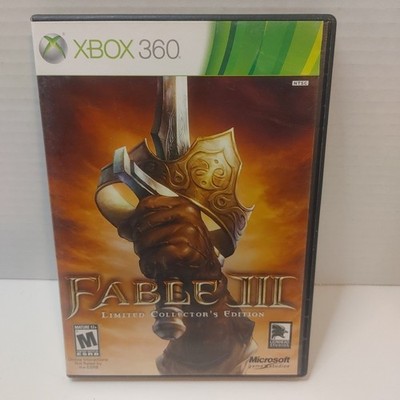 Fable III (Microsoft Xbox 360, 2010) CIB Mint Tested Rare Authentic OEM Lionhead