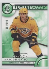 2023-24 SP Authentic Future Watch Green Limited 92/199 Marc Del Gaizo #166 1h6a
