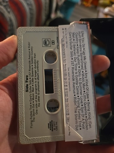 REO Speedwagon Live - You Get What You Play For (Cassette, 1977 CBS) - Picture 4 of 4