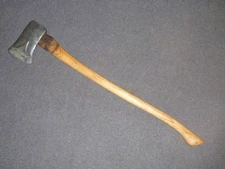 Vintage Montgomery Wards "Wardmaster" Single-Bit Axe Original Handle