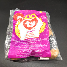 McDonald's 1998 Ty Teenie Beanie Baby Doby the Doberman #1 Sealed