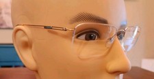 Silhouette Titan 7584 Half Rim Eyeglasses Lightweight Titanium Frame Unisex Used