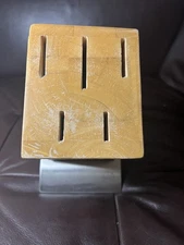 Richardson Sheffield Fusion Forever Sharp Wooden Knife Block 5 Slot Holder