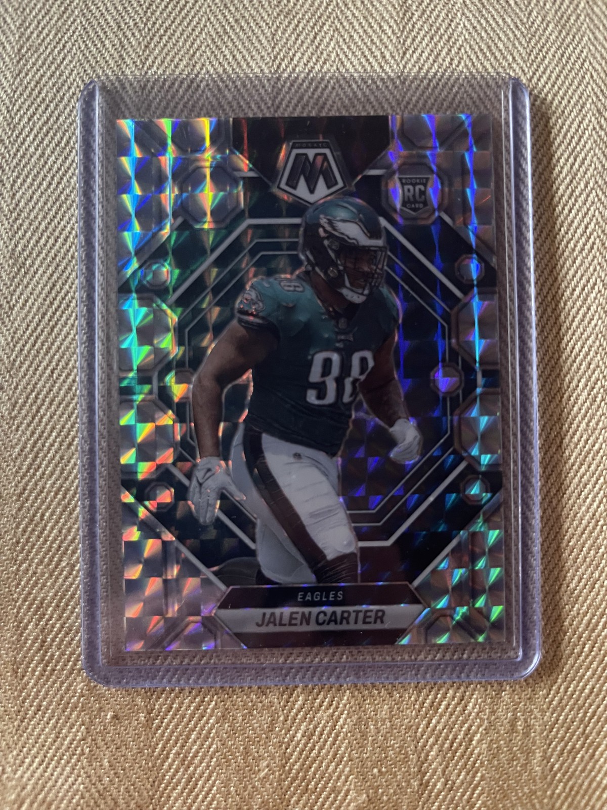 2023 Panini Mosaic - Rookies Jalen Carter #328 Mosaic Prizm (RC)