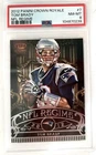 2012 Panini Crown Royale Tom Brady New England Patriots NFL Regime #7 PSA 8