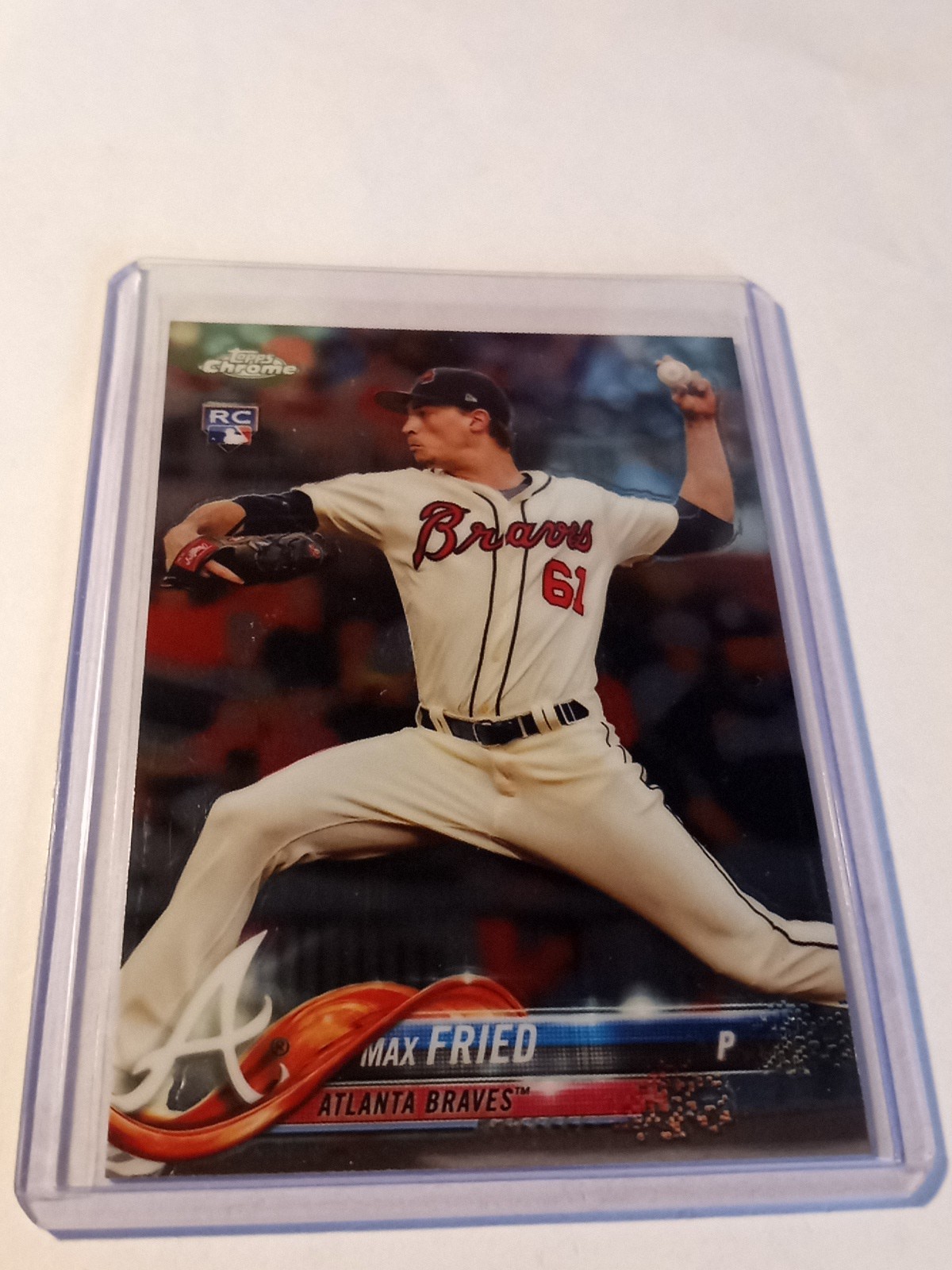 2018 Topps Chrome - Max Fried #66 (RC)