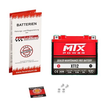 Batterie Arctic Cat 250 DVX, 2006-2008, MTX wartungsfrei geladen inkl 7,50 Pfand