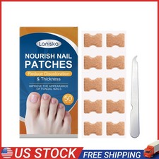 50 Pcs Fungal Nail Patches - Extra Strength Toenail Fungus Treatment Overnight.
