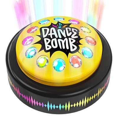 KNUCKLHEAD Dance Bomb Party Button - 30 Second - Funny Gifts - Teacher Classroom Must Ha...