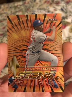 2000 Fleer Mystique - Seismic Activity Vladimir Guerrero #7 SA