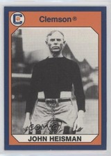 1990 Collegiate Collection Clemson Tigers John Heisman #179 0p6