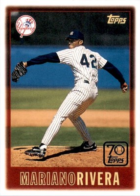 2021 Topps Double Headers #TDH17 Mariano Rivera Card
