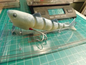 booty bait fishing lure Jenko Booty Shaker Premium Hand-Poured Swimbait 6", 7" Or 8" You Choose  Color