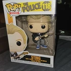 Funko Pop Rocks The Police STING #118 Vaulted