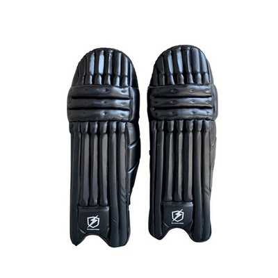 StrykerUSA Black Premium Lightweight Cricket Batting Pads Durable and Comfort P