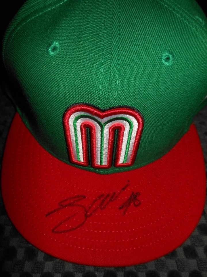 JOAKIM SORIA FIRMADO EQUIPO MÉXICO BÉISBOL MUNDIAL CLÁSICO WBC GORRA NUEVA ERA - ¡RARO! Foto 2 de 4