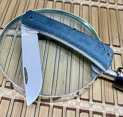 Case XX USA 2025 Blue Denim Canvas XR Crossroads S35VN Sod Buster