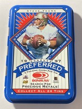 STEVE YOUNG 49ers 1997 Donruss Preferred Tin #8 - Empty (TN)-2
