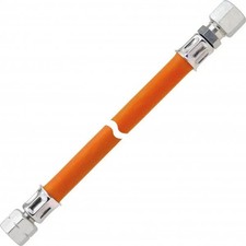GOK Mitteldruck-Schlauchleitung 10 bar, G1/4 LH-&Uuml;M x RVS 8, 400 mm