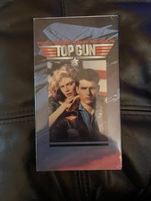 Top Gun (VHS 1987) Tom Cruise Kelly McGillis Val Kilmer A Edwards