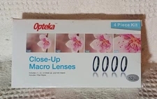 NEW Opetka Lens High Definition  x1, x2, x4 Closeup and  10x Macro 52mm