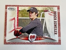 2012 SAGE HIT Football Red Glitter - Brock Osweiler RC - Arizona State
