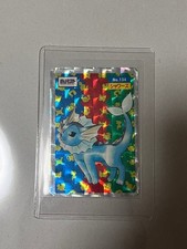 Topsun Vaporeon No.134  Prism Holo 1995 Japanese pokémon card From Japan Poor