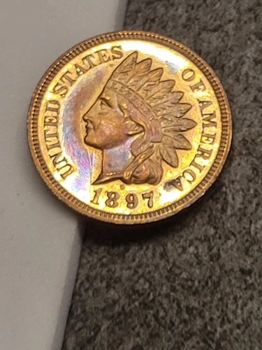 1897 Philadelphia BU Indian Head Penny Proof