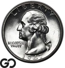 1947-S Washington Quarter, Flashy Gem BU++
