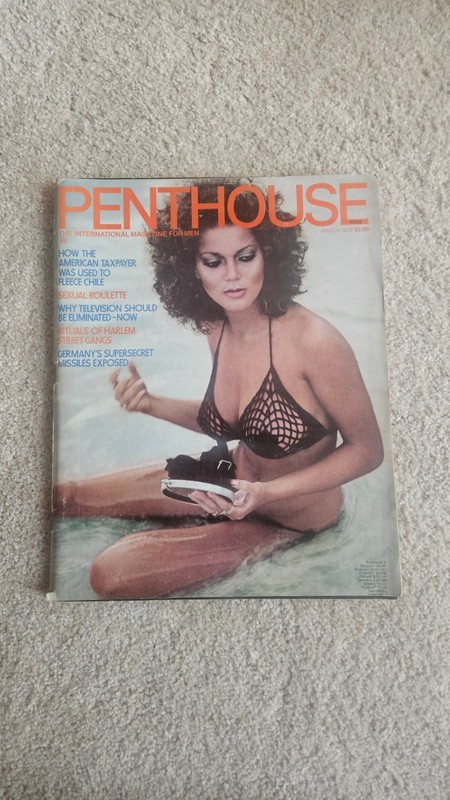 Vintage Penthouse Magazine March 1978 Carmen Pope VG+