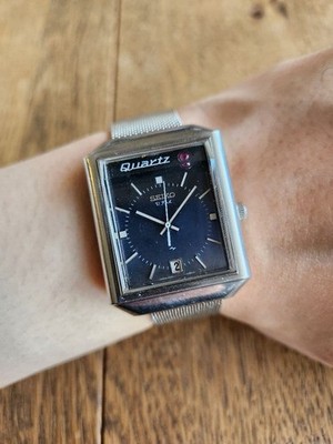 Vintage SEIKO V.F.A. 3922-5010 初期モデル Seiko Quartz VFA 3922-5010 Second Flash 1970s Vintage Rare Men's