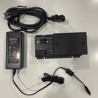 RDL FP-PA35A Audio Amplifier 35 W/25 V/70 V/100 V with Power Supply