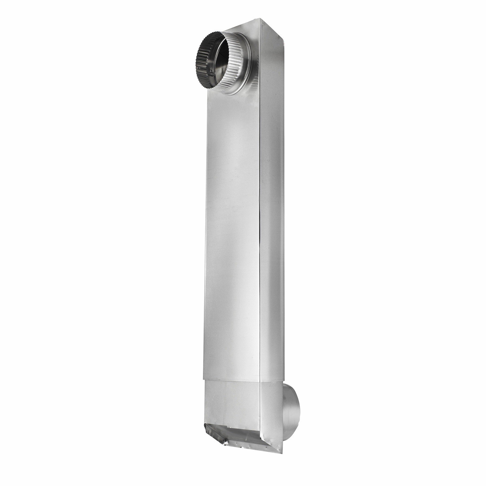 Lambro - 24” - 41” Periscope 90 Degree Rectangular Aluminum Dryer Duct