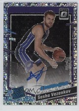 2023-24 Panini Donruss Optic Fast Break Holo Prizm Sasha Vezenkov #271 Auto 1tb7